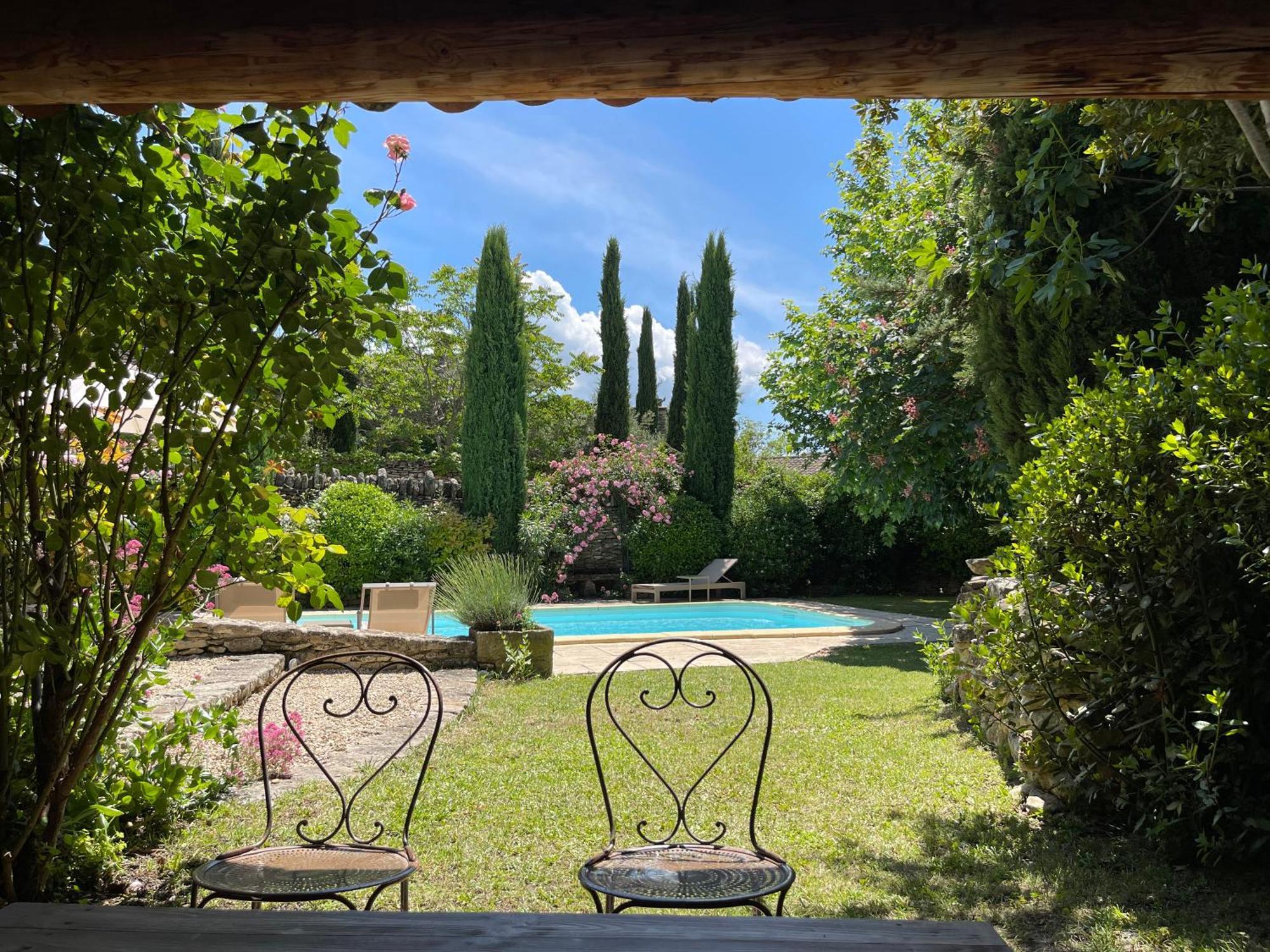 La Villa Baronnette Cabrières-dʼAvignon Buitenkant foto